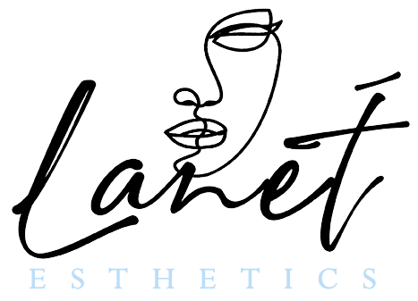 Lanet Esthetics logo. Wax specialist in Battle Creek, MI.